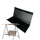 Fenayuu Swing Sitzbezug - wasserdichte Schutzhülle Für Gartenbank Sitzfläche - UV-Beständiger Stoff Für Möbelsitzbank Garten Terrasse Outdoor