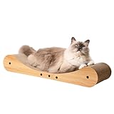 Nekosan Kratzbrett Katzen, 70CM groß Katzenkratzbett, Kratzmöbel Lounge für Katzen, Kratzpappe, Groß