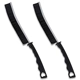 2 Stück Pure Clean Bürste,Fugenreinigungsbürste,Hartborsten Ecken Reinigungsbürste,Schmale Bürste Zum Reinigen,Hartborsten Eckenreinigungsbürste für Fliesenböden Küche Badezimmer