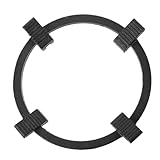 SHOWERORO Gasherd Topfträger aus Rostfreiem Rutschfest und Formstabil für Kleinere Töpfe und Pfannen Einfache Montage Sicherer Halt für Küchenherde