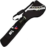 Golf Sunday Bag Tragebag für Herren Damen Driving Range Training, Golftasche Golfschläger Tasche Case Leicht Portable (Schwarz)