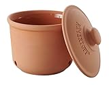 Römertopf Vorratstopf Medi aus natürlicher Keramik Aufbewahrungsbehälter Ø 16cm, Höhe 17cm