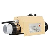 EBAYTV Poolheizung, 2KW 3KW Schwimmbad Heizung SPA Elektrische Warmwasserbereiter Pumpe Badewanne Pool Whirlpool Ausrüstung Warmwasserbereiter Thermostat(2KW)