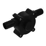 DOITOOL Wasserabsaugpumpe Einlass im Freien Schlauch Aquarium elektrische Luftpumpe tiny pump abflussreiniger pumpe abfluss pumpe Entwässerungspumpe drainagepumpe Ölpumpe Hebepumpe Black