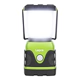 Lepro LED Campinglampe Batteriebetrieben, Ultra Hell 1500 Lumen, 4 Modi & Dimmbar Camping licht, Notfallleuchte für Stromausfällen, Wandern, Notfall, Ausfälle und so weiter