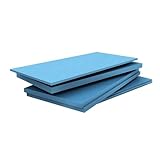 XPS Dämmplatten 50mm – für 6 m² Fläche | Wasserfeste & druckfeste Perimeterdämmung aus Extruderschaum | Ideal für Fußboden- & Heizkörperdämmung | Frostsicher – für innen & außen