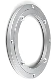 ZoiKoM Drehteller aus Aluminium, 360 Grad drehbar, glatt, für Glas, Granit oder Holz