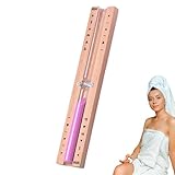 Zuasdvnk Sanduhr für Sauna, 30 Minuten, hitzebeständige Wanddekoration, präzise Steuerung, Uhr für Spa-Center, Badezimmer, Duschraum
