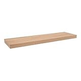 Velano - Bücherregal Wand - Wandregal 79,5x23,5 cm - Regal Wand - Schweberegal - Hängeregal - Regalbrett - Sonoma Eiche - Küchenregal - Bücherregal Kinder - Deko Wohnzimmer - Gewürzregal Wand