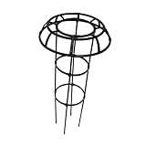 LIOOBO Rankgitter Für Topfpflanzen, Rankgitter Für Kletterpflanzen, Pflanzenstützendes Metallregal, Gartenregal