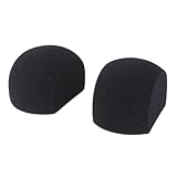 MALSSE Schaumstoff-Mikrofon-Abdeckung, winddicht, Filterschwamm, Windschutz, für H5 handliche Recorder, Zubehör, Digital-Recorder, Schaumstoffschutz