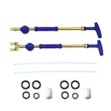Garten Manueller Kolbensprüher, Doppelkopf-Handsprüher, Hebeldruckpumpensprüher, Hebelsprüher, mit weichem Sprühstrahl und hartem Strahl (A+B-Kombination)