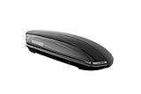 Menabo 36100000 Dachbox Mania 320, glänzend, universal, Dachkoffer aerodynamisch, schwarz