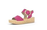 Gabor Damen Plateausandalen, Frauen Sandalen,Best Fitting,Plateausandaletten,Dicke Sohle,bequem,Sommerschuhe,Freizeitschuhe,pink,39 EU / 6 UK