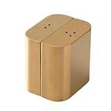 Gewürzstreuer aus Edelstahl, Salz- und Pfefferspender, Gewürzbehälter für Restaurants und Outdoor-Kochen, Küche, Gewürze, 2 Stück