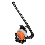 Levkitch 63CC Benzin-Rucksack-Laubbläser,2-Takt Blattgebläse rückentragbar Laubsauger, Laubgebläse benzinbetrieben mit 1,2 l Tank Gartensauger Bläser