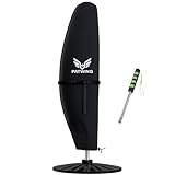PATWING Sonnenschirm Schutzhülle mit Stab - 600D Oxford Abdeckung für Ampelschirm 2 bis 4 M, Wetterfest, Wasserdicht, UV-Anti und Robustheit, Sonnenschirm Hülle ( 190*30*81/46cm)