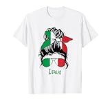 italienisches mädchen italien mädchen aus italien frau flagge italien frauen T-Shirt