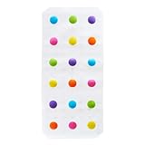 Munchkin Dandy Dots Non Slip Baby Bath Mat | Colourful Bubble Bath Mat & Shower Mat | Safety Kids Bath Mat | Bath Mat with Skid-Resistant Suction Cups |Baby Essential Children's Bath Accessories