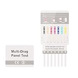 1 SAFECARE 7in1 Drogentest Schnelltest - Multidrogentest | Urin Teststreifen, Selbsttest für zu Hause | Amphetaminen, Kokain, Ecstasy, Methadon, Opiaten, Cannabis THC, Benzodiazepin Test