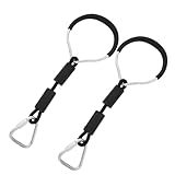 Generisch 2st Trainingsring Schaukelringe Im Freien Gymnastikstange Gadgets Schaukelriemen Spielplatz Verstellbarer Kinderbasketball Turnring Für Ringe Gymnastik Hindernisring Black