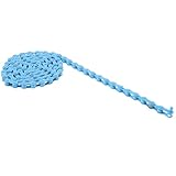 Abaodam Robuste Fahrradkette aus Stahl 94 Glieder Rennrad und Mountainbike Ersatzkette Langlebige Metallkette für Outdoor Fahrradzubehör Bruchfeste Kette mit Präziser Verarbeitung