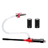 Batteriebetriebene Flüssigkeitstransferpumpe - Tragbare elektrische Siphonpumpe Brennstoffe, Wasseröl -Benzin -Dieselpumpe | Handheld-Auto-Stop-PVC
