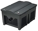 OASE 56641 BioSmart 36000, 8.000 l/h, schwarz - Durchlauffilter, Gartenteichfilter, für Teiche bis 36 m³, Filtersystem inkl. Filtermaterial