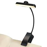 Buchlampen Clip on | USB -Clip beim Lesen von Licht im Bett, dimmbares LED -Buch Licht zum Lesen im Bett Augen für Pflege leichter Clip zum Lesen des Buches zum Lernen zum Lernen
