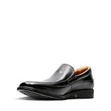 Clarks Herren Tilden Free Slipper, Black Leather, 43 EU