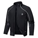 RIDEIRON Motorrad Jacke Herren Sommer – Atmungsaktive Motorradjacke Herren mit CE Protektoren, Reflektoren & Mesh Belüftung – Motorradhemd Herren mit Schutz für Biker L