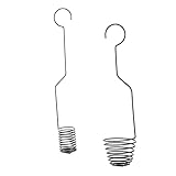 UPKOCH 2Stücke Eisenluftpflanzenhalter Wandhängende Haken Für Tillandsia Pflanzen Einzigartige Luftanlage Aufhänger Für Stilvolle Dekoration Im Home Office Und Hochzeitsarrangements