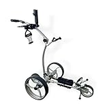 Golfted GT-ASR Aluminium Elektrischer Golftrolley mit Fernbedienung (faltbar) (Grau)