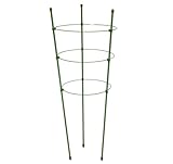 maxpack® Rankhilfe Gartenpflanze Gurkenturm Stützringe aus Legierter Stahl für Topfpflanzen Kletterpflanze Tomaten Gurke Pflanze Käfig Spalier robust (H: 60 cm)