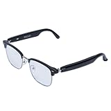 XUXHOU AI Smart Brille, Echtzeit -Übersetzungsbrillen Videoübersetzung in Mikrofonlautsprecher Antiblau -Licht für Musikanrufe