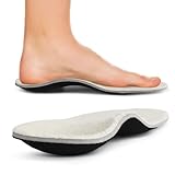 Knixmax Outdoor Einlegesohlen Winter Damen Herren Lammwolle Thermo Orthopädische Einlegesohlen Schuheinlagen Warm Bequeme mit Hoher Fußgewölbestütze für Winterstiefel und Winterschuhe Beige EU44