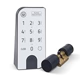 BURG-WÄCHTER Elektronisches Türschloss secuENTRY für Haustüren, Bedienung mit Zahlencode, App oder Funkschlüssel, Inkl. Zylinder, Entry Home 2.0