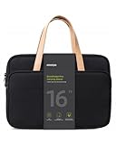 Innostyle Laptoptasche 15.6 16 Zoll, wasserdicht, Leicht, langlebig, OmniProtect Pro Schwarz, Kompatibel mit MacBook Pro/Air, HP ProBook, Dell Inspiron, Yoga, ASUS, Ideal für Arbeit und Reisen