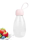 Misaakoeq Kinder Trinkflasche,360ml Auslaufsicher Mehrwegflasche | Leckdichte Trinkflaschen Kinder,Für Kleinkinder Mädchen Geburtstag Reisen Mittagessen Zuhause