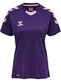 hummel Damen Hmlcore Xk Poly Jersey S/S Woman T Shirt, Acai, M EU