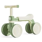 FLY HAWK Kinder Laufrad ab 1 Jahr, Balance Baby Lauflernrad Spielzeug für 12-24 Monate, Lauflernrad für Jungen Mädchen, Geschenke für 1-Jährige Geburtstag/Grün