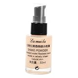 ELAYARD Feuchtigkeitsspendende getönte Flüssigfoundation mit Farbkorrektur für Damen Langanhaltende Abdeckung Natürlicher Glow Sanfte Gesichts Isolationscreme Beige Hautton