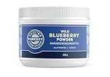 Vimergy Wild Heidelbeerpulver - Reisegröße - 30 Portionen – Blaubeerpulver – Heidelbeerpulver von ganzen Beeren – Vegan – Ohne Zucker oder Füllstoffe – Gentechnik- und Glutenfrei (120 g)