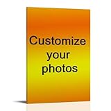 JDningkai Individuelle Posterdrucke – Laden Sie Ihre Bilder/Fotos hoch, personalisieren Sie Fotos auf Posterdruck, langlebig und wasserdicht, Heimdekoration Wandkunstdrucke