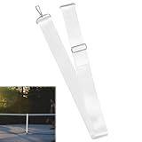 Tennisnetz Mittelgurt,Verstellbare Tennisnetz Mittelgurte,Tennisnetzgurt,Strapazierfähiger Tennisnetz Mittelgurt,Höhenverstellbare Tennisnetzgurte,Tennis Trainingsnetz Zubehör 2.2 m x 5 cm Tokaneit