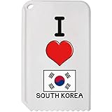 Azeeda 'I Love South Korea' Kunststoff-Eiskratzer (IC00026711)