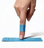 Detektierbarer Fingerverband, Fingerpflaster, Wundpflaster, Wund-Verband, Finger-Strip, detektierbar, 100 Stück in blau