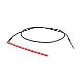 ULDIGI Pickup Sattel Passiver Piezo Film Pickup Stick für Akustikgitarren mit Stecker Rot Hochwertiges Gitarrenzubehör für Klassische und Folk Gitarren