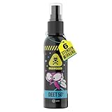 DEET 50% Mückenspray & Zeckenspray - Mückenschutz für Tropen und Outdoor - Insektenschutz gegen Mücken, Moskitos & Zecken - 100ml