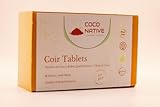 Coco Native Kokos Quelltabletten 36 STK (35mm) | Torffrei Anzuchterde aus Kokosfaser für Samen und Stecklinge | Näturlich & Nachhaltig